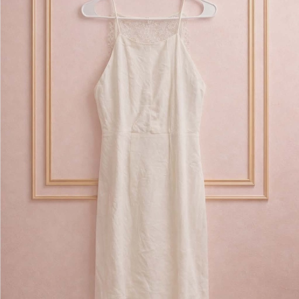NWT Kensie small white strap mini dress